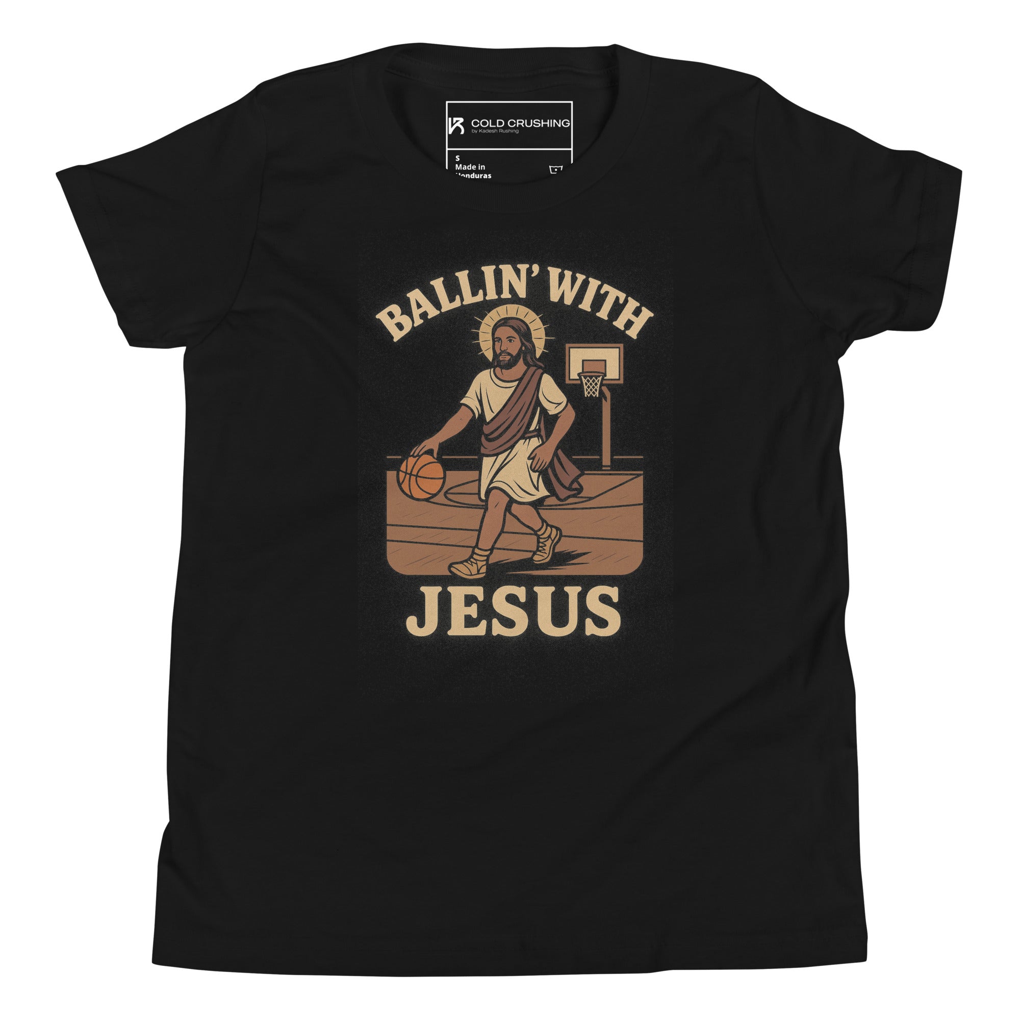 Ballin’ With Jesus – Christian Basketball Faith T-Shirt Ballin’ With Jesus – Christian Basketball Faith T-Shirt
